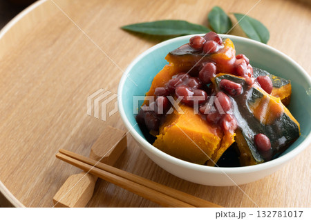 かぼちゃのいとこ煮　冬至の食べ物 132781017