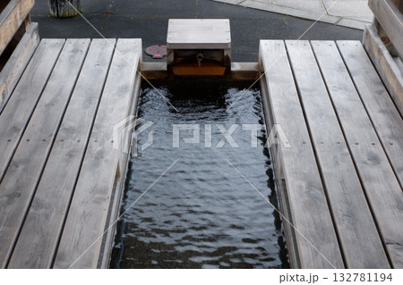 屋外の足湯 屋外の足湯 132781194