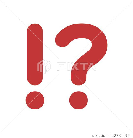 exclamation mark, red exclamation mark and question mark exclamation mark, red exclamation mark and question mark 132781195