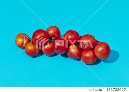 diagonal cluster of Spanish tomatoes 132782097