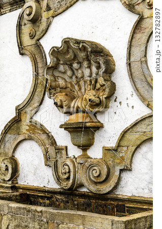 A 17th century fountain A 17th century fountain 132782897