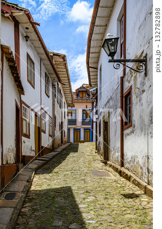 Alleyway with historical buildings Alleyway with historical buildings 132782898