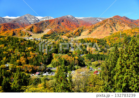 白馬乗鞍温泉スキー場、白馬コルチナスキー場周辺を望む(長野県小谷村)【2025.11】 白馬乗鞍温泉スキー場、白馬コルチナスキー場周辺を望む(長野県小谷村)【2025.11】 132783239