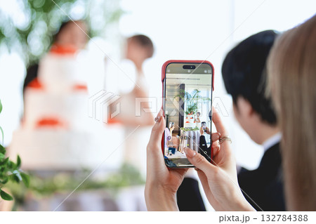 ウェディング　披露宴　ファーストバイト 132784388