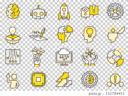 Idea & Thinking Icons 03 Idea & Thinking Icons 132784451