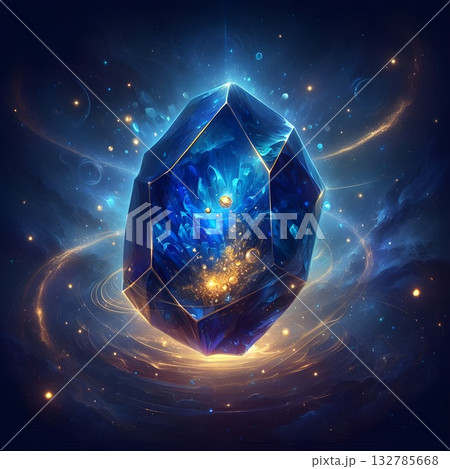 星空のような輝きのラピスラズリ 132785668