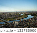 上空から見た川 132786000