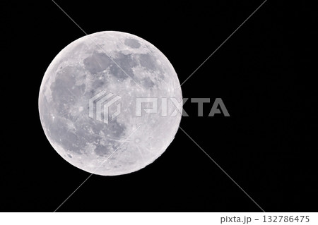 月　満月   SUPER MOON アルテミス計画　Artemis program 132786475