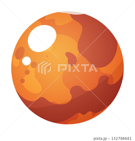 かわいい火星のイラスト 132786681