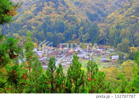 前沢曲家集落群／福島県南会津郡南会津町 132787787