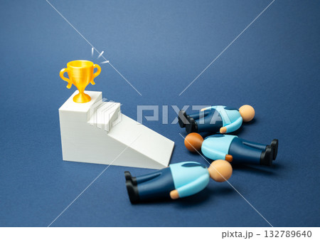 None of those who asked could achieve the goal. Conditions impossible to fulfill. Lack of social elevators and meritocracy. Inequality and blocked opportunities. Social studies, economic inequality 132789640