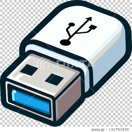 簡單的USB記憶體示意圖 132791930