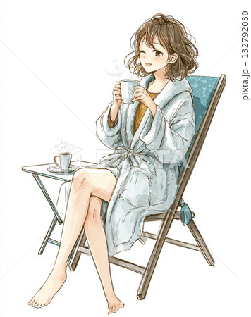 夜のひととき × リラックス × アート ― After Bath Moments 132792030