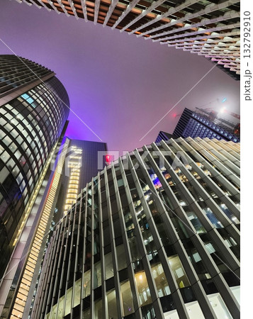 Skyscrapers with Upward Perspective Skyscrapers with Upward Perspective 132792910