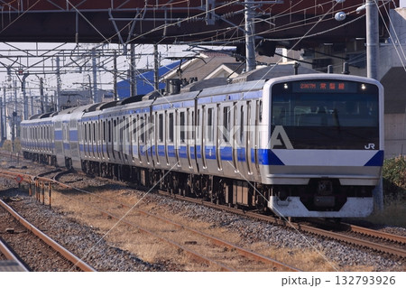長大編成で常磐線を疾走するE531系電車_2010/12/2撮影 132793926