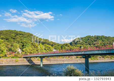 宇治川風景 朝霧橋 京都府宇治市 宇治川風景 朝霧橋 京都府宇治市 132793943