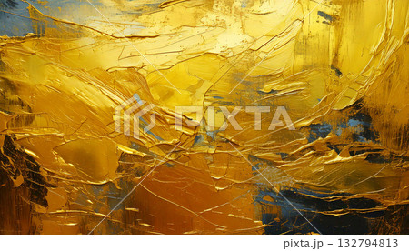 Gold texture background wall, Luxury and beautiful 132794813