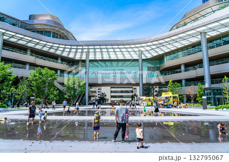 【東京都】街と自然が一体化したような高輪ゲートウェイシティ 132795067