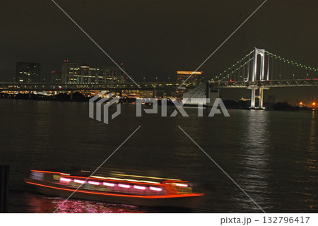 走る行楽船 132796417