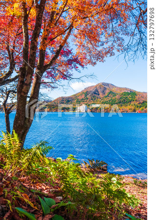 榛名山・榛名湖・掃部ヶ岳（秋） 132797698