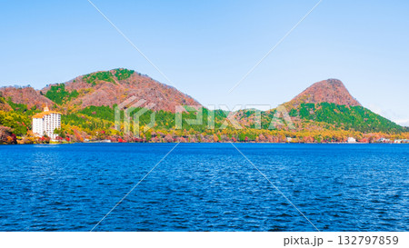 榛名山・榛名湖・鬢櫛山・烏帽子ヶ岳（秋） 132797859