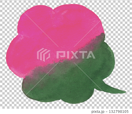Hand-drawn speech bubble (transparent watercolor) Hand-drawn speech bubble (transparent watercolor) 132798105