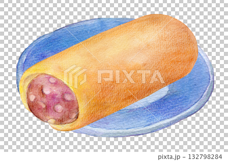 水彩插畫,手繪插畫,豆丘 水彩插畫,手繪插畫,豆丘 132798284