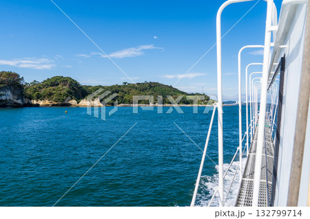 日本三景に数えられる松島の桂島の風景 日本三景に数えられる松島の桂島の風景 132799714