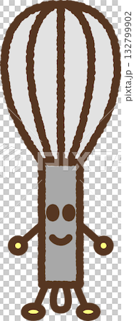 Character-style single icon illustration: Whisk 132799902