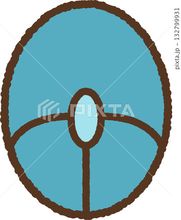 手書き風のシンプルアイコンイラスト マウス 手書き風のシンプルアイコンイラスト マウス 132799931