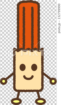 人物風格單一圖示插圖：吉事果 132799990