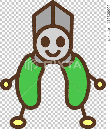 Character-style single icon illustration: Nippers 132800002