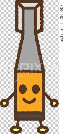 Character-style single icon illustration: chisel 132800007
