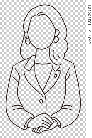 Simple female political leader 132800188