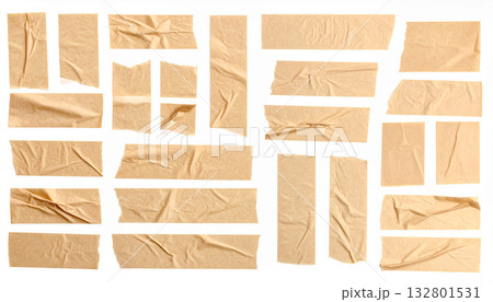 Collection of adhesive masking tape element design 132801531