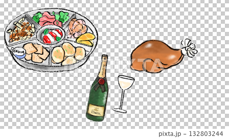 聖誕開胃小菜 132803244