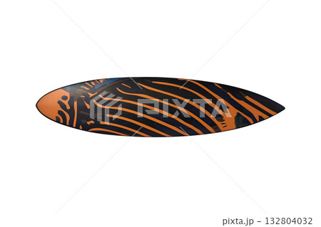 colorful surf board with transparent background colorful surf board with transparent background 132804032