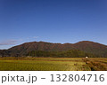 弥彦山 紅葉 青空 132804716