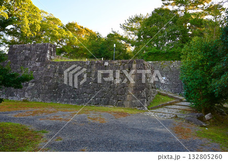 伊賀上野城 台所門の石垣 伊賀上野城 台所門の石垣 132805260