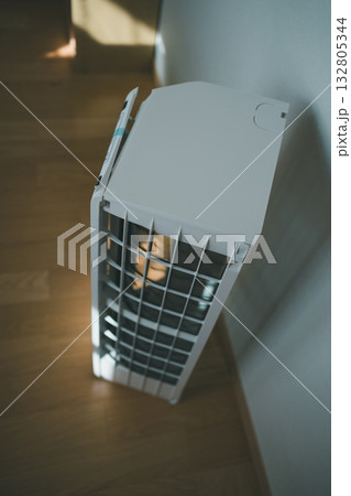 installation of an air conditioner installation of an air conditioner 132805344