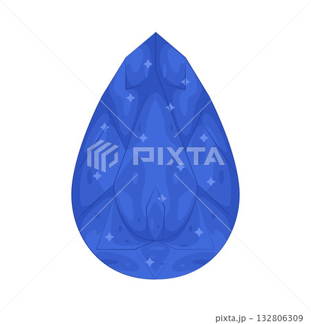 Illustration of sapphire  132806309