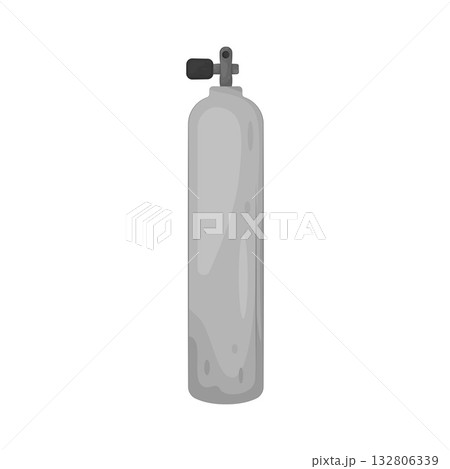 Illustration of oxygen tank 132806339