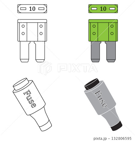 Fuse electrical safety device 132806595
