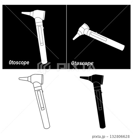 Otoscope icon design 132806628