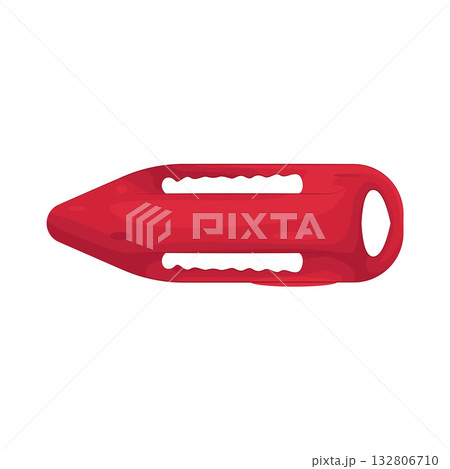 Illustration of lifeguard float 132806710