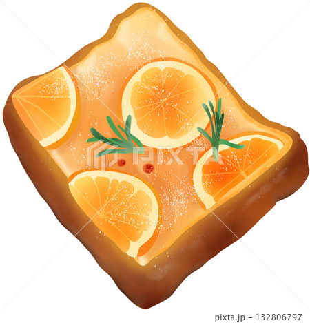 Bread orange yum Bread orange yum 132806797