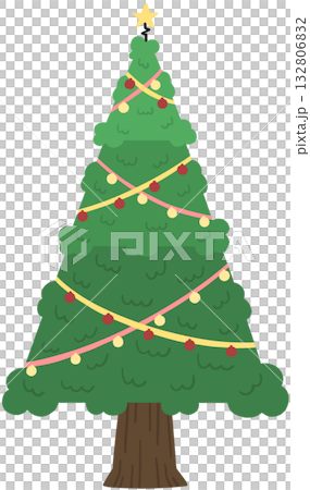 Christmas Tree Cartoon Vol.3 - No Line Christmas Tree Cartoon Vol.3 - No Line 132806832