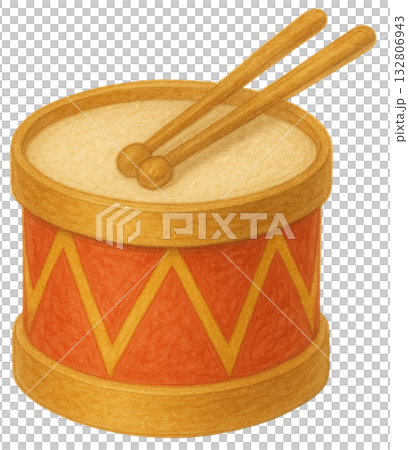 Toy Drum Clipart Vintage Christmas Music Illustration Toy Drum Clipart Vintage Christmas Music Illustration 132806943