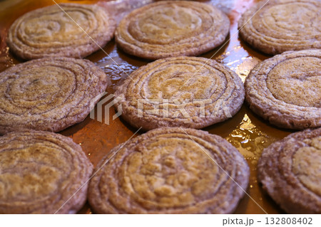 Millet bukkumi, a favorite snack in winter Millet bukkumi, a favorite snack in winter 132808402