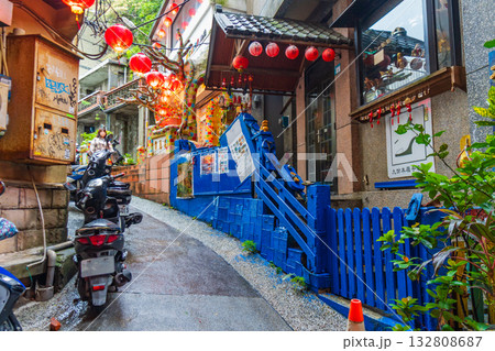 台湾　九份　九分　老街　新北市　基山街 132808687